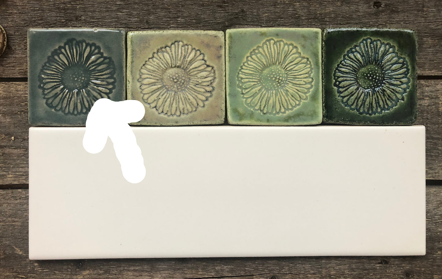 Foggy Field Gloss Glaze Sample