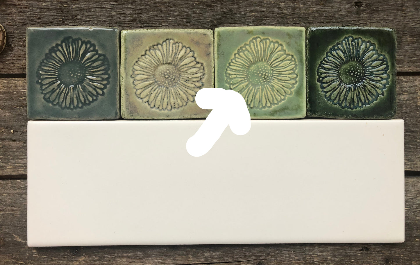 Luna Moth Matte Glaze Sample