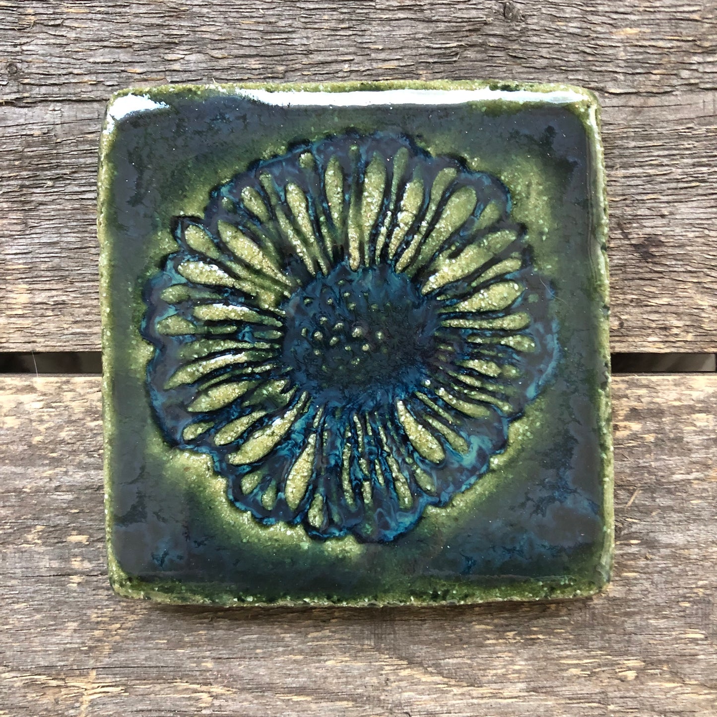 Mallard Green Gloss Glaze Sample