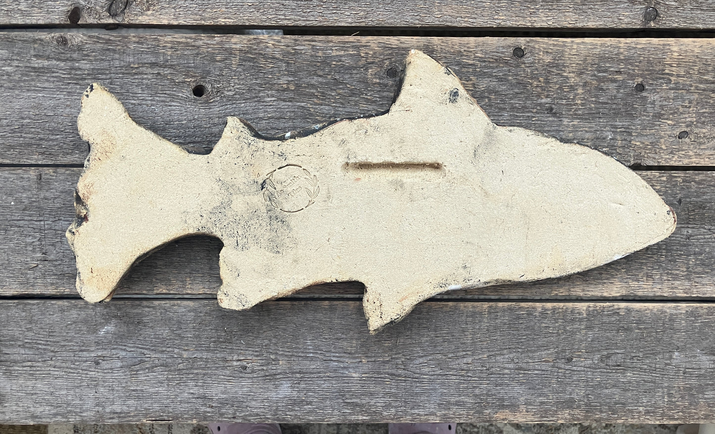 16”x8” Rainbow Trout Sculptured Sign