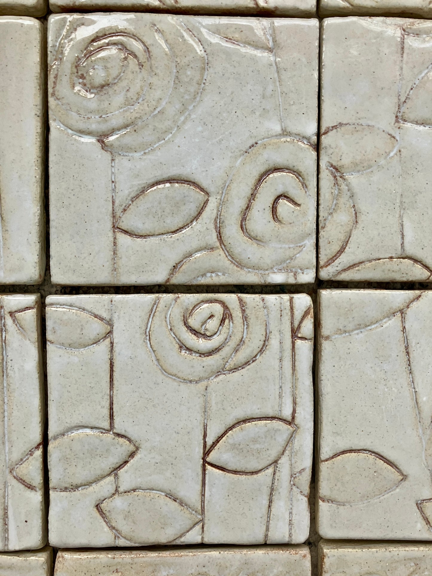 Range Backsplash Panel- Flowers