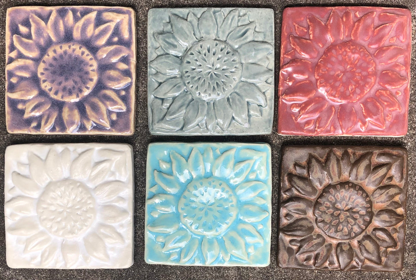 4"x4" Sunflower Smile