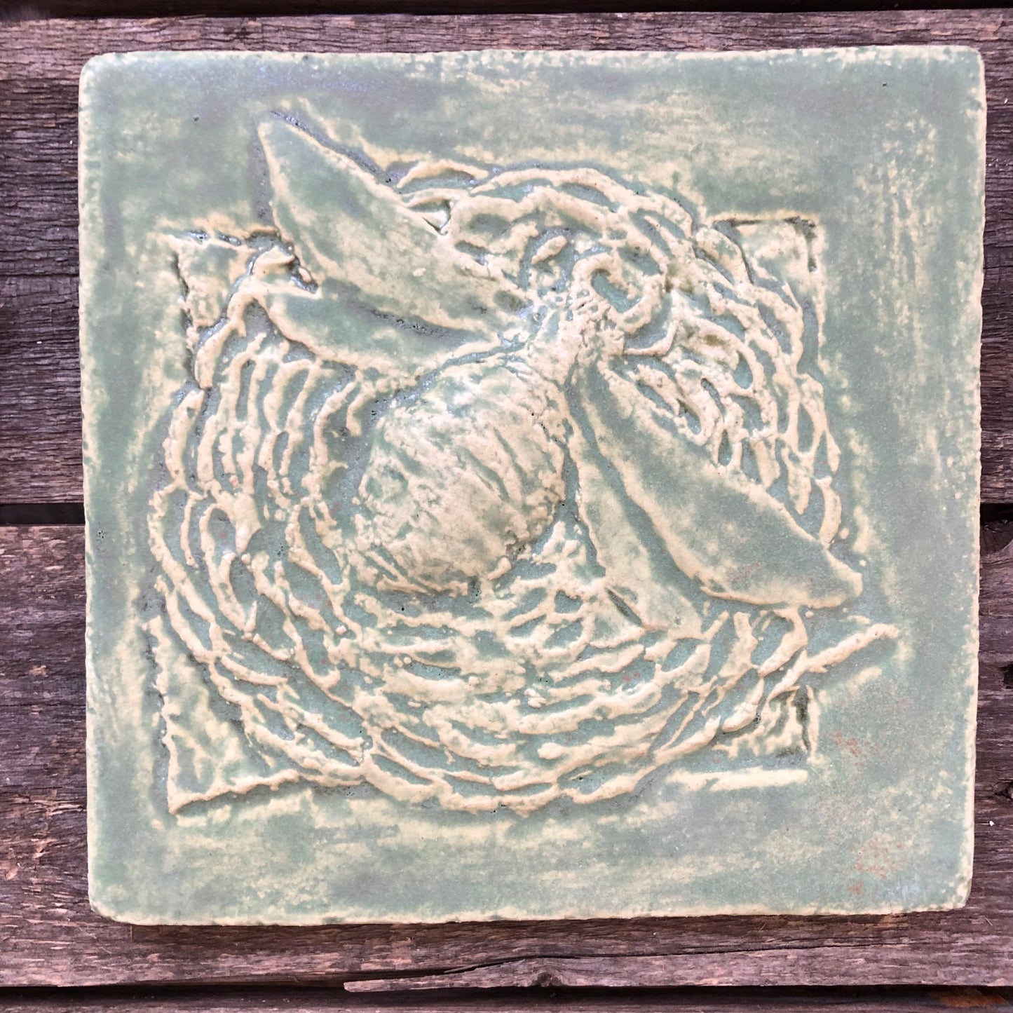 Luna Moth Matte Glaze Sample