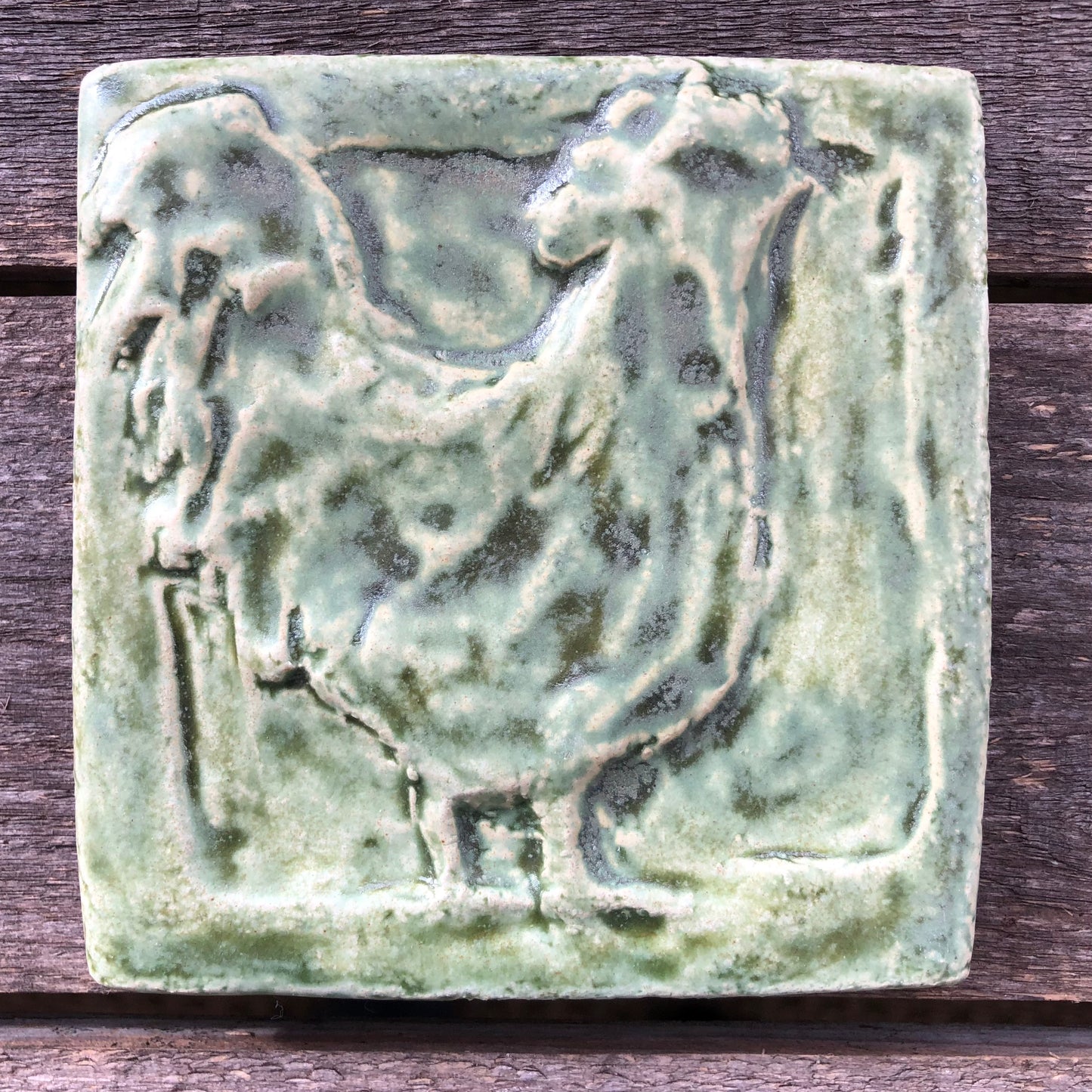 Luna Moth Matte Glaze Sample