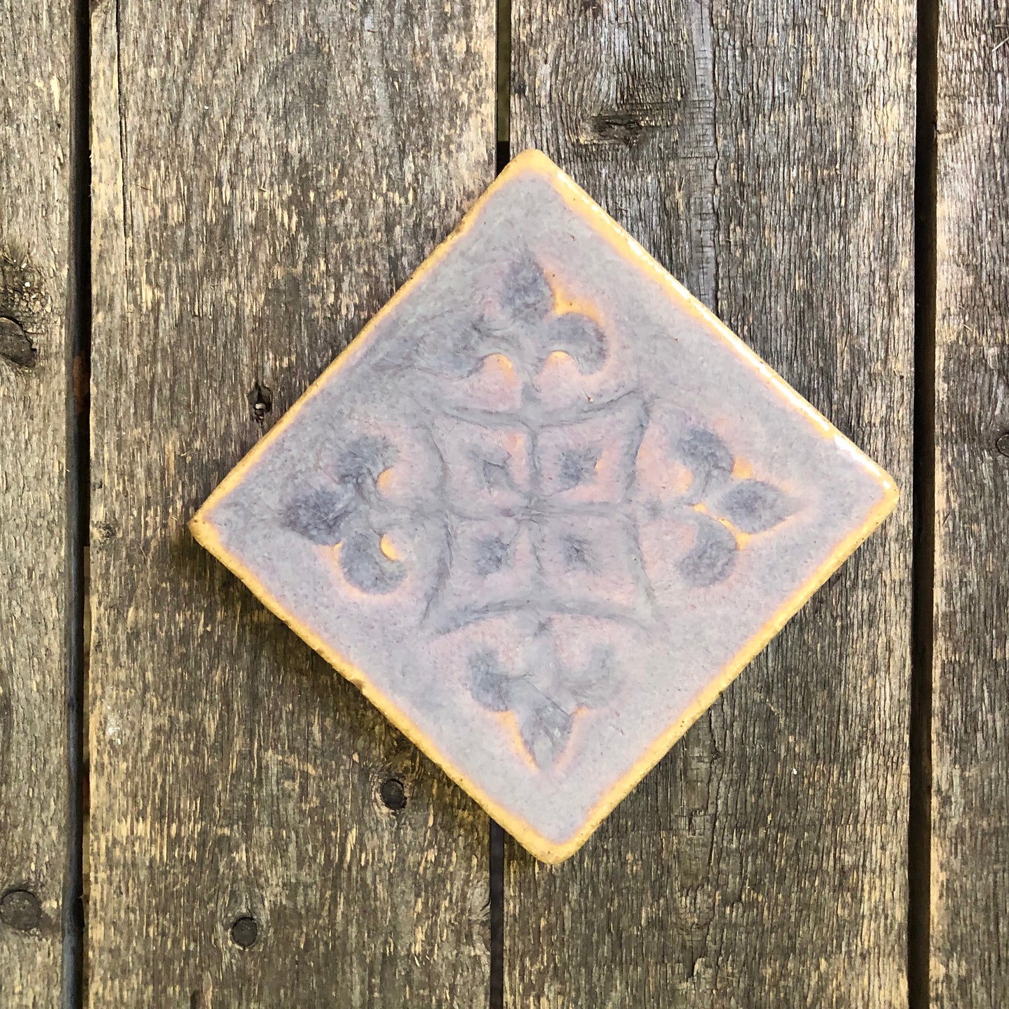 4”x 4” Cross And Fleur