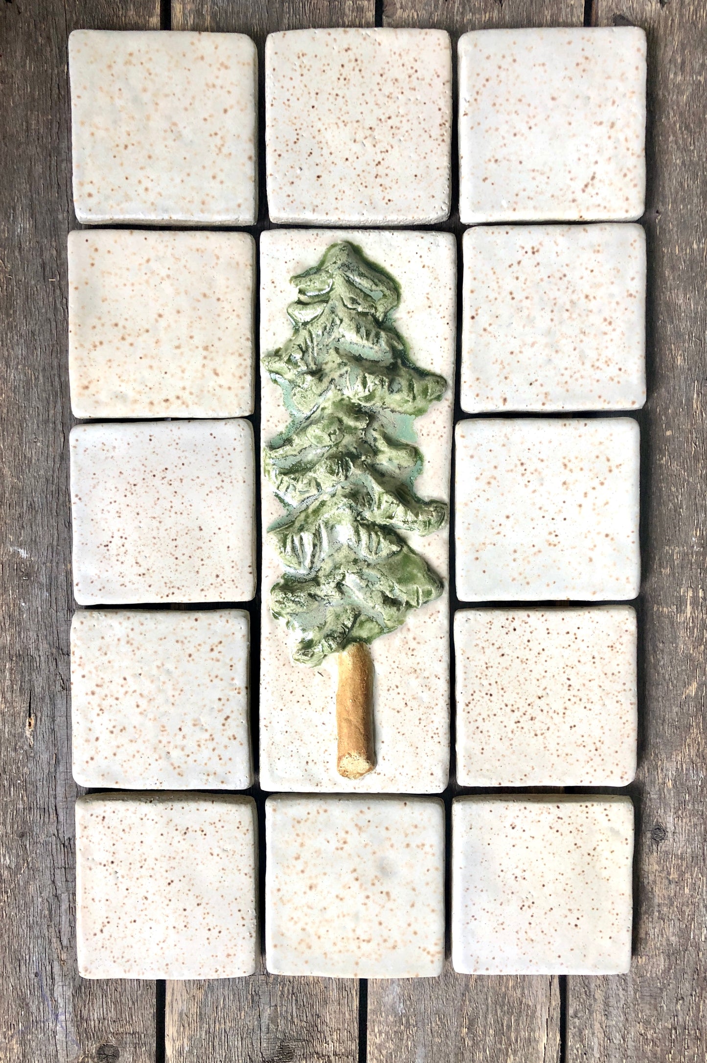 9"x 15" Framed Tall Pine Set