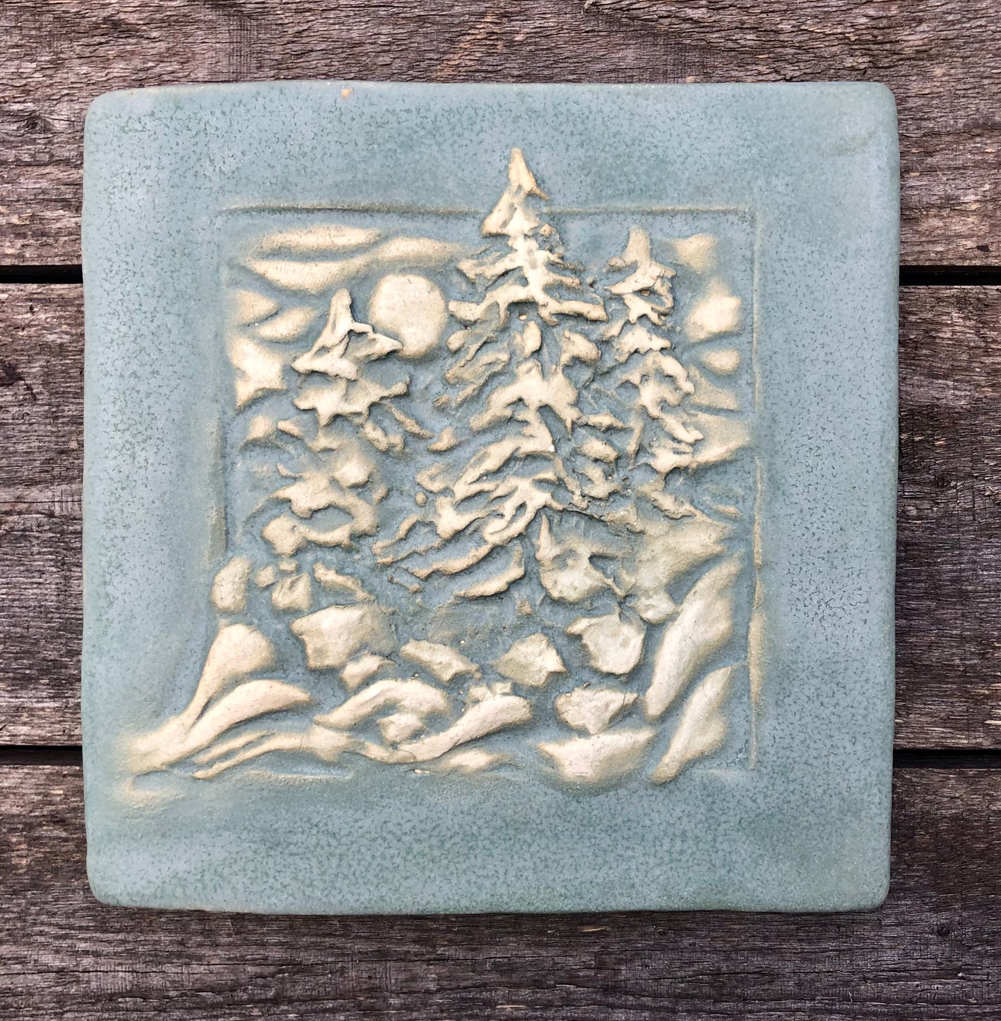 6” x 6” Pine On The River