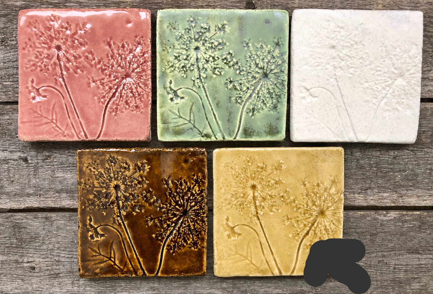 Hay Bale Gloss Glaze Sample