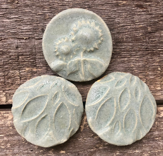 Alfalfa Blue Green Glaze Sample