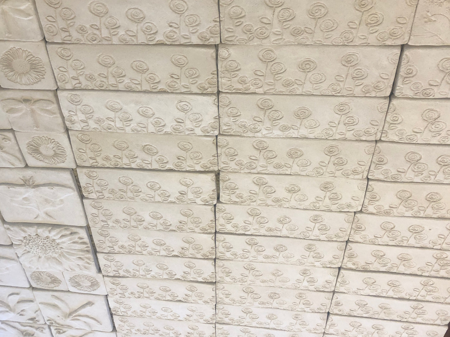 3”x 9” String Flower Tile