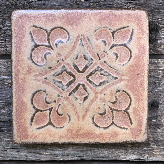 4”x 4” Cross And Fleur