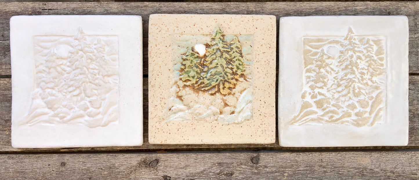 6” x 6” Pine On The River
